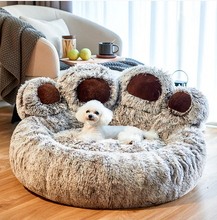 Load image into Gallery viewer, Soft-Cloud Paw Bed
