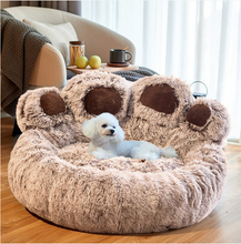 Load image into Gallery viewer, Soft-Cloud Paw Bed
